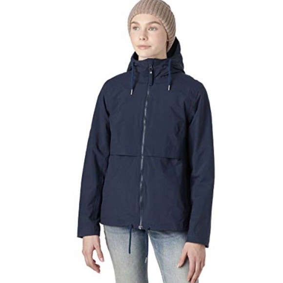 Helly Hansen Jacket‎ Women Size XS Blue Evie Rain Lightweight Outdoor Gorpcore - Picture 2 of 3